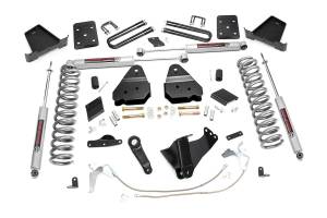 6 Inch Suspension Lift Kit 11-14 F-250 4WD Gas Overloads Rough Country