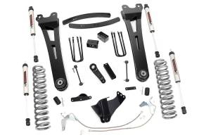 6 Inch Suspension Lift Kit Radius Arms w/V2 Shocks 08-10 F-250/350 4WD Diesel Rough Country