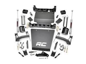 5 Inch Suspension Lift Kit w/N3 Struts & V2 Shocks 14-18 Silverado/Sierra 1500 4WD Rough Country