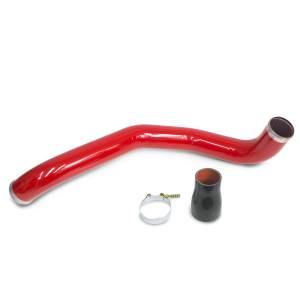 Boost Tube Upgrade Kit, Red powder-coated for 2004.5-2009 Chevy/GMC 2500/3500 6.6L Duramax