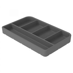 Tool Tray Silicone Small Color Charcoal S&B