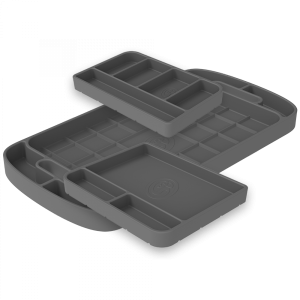 Tool Tray Silicone 3 Piece Set Color Charcoal S&B