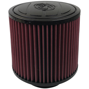 Air Filter For Intake Kits 75-5061,75-5059 Oiled Cotton Cleanable Red S&B