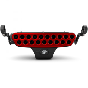 Stainless Steel Red Faceplate for Particle Separator S&B