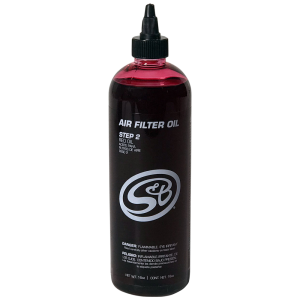 16 oz. Bottle of Air Filter Oil - Red S&B