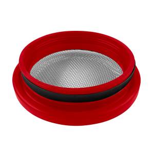 Turbo Screen Guard With Velocity Stack - 5.50 Inch (Red) S&B