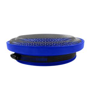 Turbo Screen Guard With Velocity Stack - 3.50 Inch (Blue) S&B