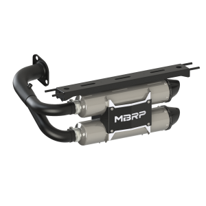 Stacked Dual Slip On Exhaust Pipe For 19-23 Honda Talon 1000 Performance Series MBRP