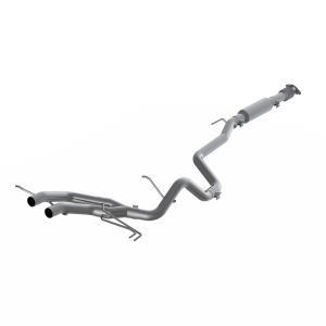 MBRP - 2.5 Inch Cat Back Exhaust System Dual Exit For 13-18 Hyundai Veloster Turbo Aluminized Steel MBRP