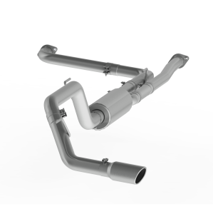 3 Inch Cat Back Exhaust System Single Side Aluminized Steel For 16-20 Nissan 5.6L Titan XD MBRP