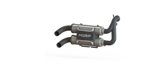 Stacked Dual Slip On Exhaust Pipe For 15-23 Polaris RZR 900 Performance Series MBRP