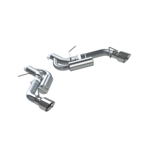 3 Inch Dual Axle Back For 16-Up Chevrolet Camaro SS T409 Stainless Steel MBRP