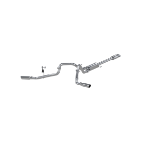 MBRP - 2.5 Inch Cat Back Exhaust System Dual Side Exit For 15-20 Ford F-150 5.0L T409 Stainless Steel MBRP