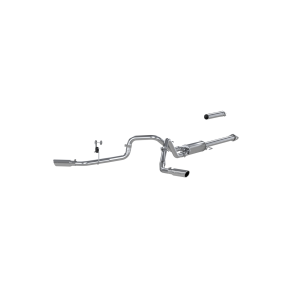 MBRP - 2.5 Inch Cat Back Exhaust System For 15-20 Ford F-150 2.7L/3.5L EcoBoost Dual Side Exit Aluminized Steel MBRP