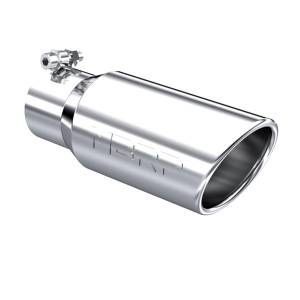 Universal 4 Inch Angled Cut Rolled End MBRP Armor Pro Series Exhaust Tip MBRP