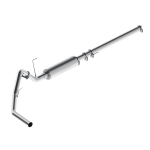 3 Inch Cat Back Exhaust System Single Side Aluminized Steel For 04-08 Ford F-150 Extended/Crew Cab Short Bed MBRP