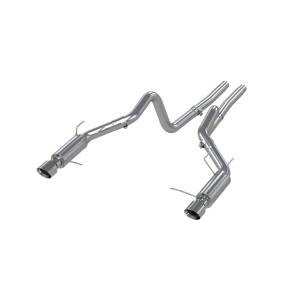 3 Inch Cat Back Exhaust System For 11-12 Ford Shelby GT500 Dual Split Rear Race Version 4.5 Inch Tips T304 Stainless Steel MBRP
