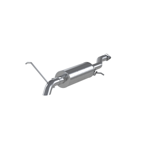 MBRP - 2.5 Inch Cat Back Exhaust System Before Axle Turn Down For 04-12 Colorado/Canyon Extended/Crew Cab Short Bed Aluminized Steel MBRP