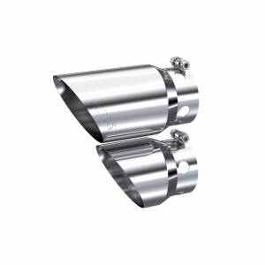 4 Inch Inlet 5 Inch Tip Cover Set-6 3/4 Inch And 9 3/4 Inch Length T304 Stainless Steel MBRP