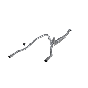 MBRP - 2.5 Inch Cat Back Exhaust System Dual Rear Exit For 11-14 Ford F-150 V6 EcoBoost Aluminized Steel MBRP