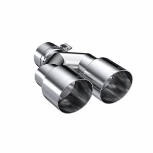 T304 Stainless Steel Tip 2.5 Inch ID Dual 3.5 Inch OD Out 9.5 Inch Length Dual Wall MBRP