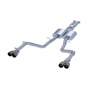 15-23 Dodge Challenger Aluminized 2.5 Inch Cat Back Dual Rear Exit Exhaust System MBRP