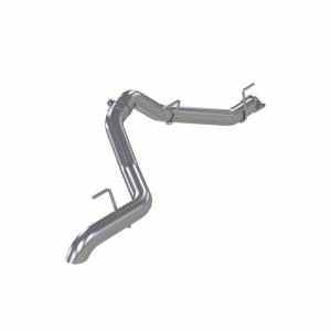 21-23 Jeep Gladiator Armor Plus Series T409 Stainless Steel 3 Inch Filter Back Rear Turn Down Exhaust System MBRP