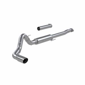 21-Up Ford F-150 4 Inch Cat Back Single Side Race Version Aluminized Steel Exhaust System MBRP