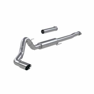 21-Up Ford F-150 4 Inch Cat Back Single Side Race Version 304 Stainless Steel Exhaust System MBRP
