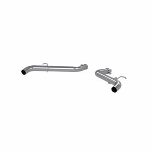 19-Up Ford Edge ST 2.0L EcoBoost V6 Aluminized Steel 2.5 Inch Axle-Back Dual Rear Exit MBRP