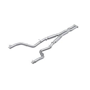 2015-2016 Dodge/ Chrysler Charger/ 300 5.7L Aluminized Steel 3 Inch Cat-Back Dual Rear Exit Street Profile MBRP