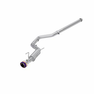 22-Up Subaru WRX 2.4L T304 Stainless Steel 3 Inch Cat-Back Single Rear Exit Burnt End Tip MBRP