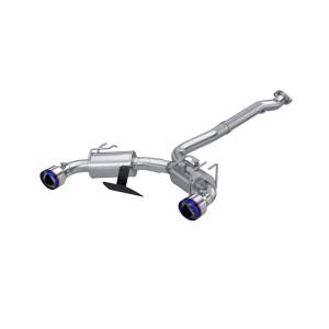 2023-Up Toyota Corolla GR 1.6L Armor Pro T304 Stainless Steel 3 Inch Cat-Back Dual Split Rear with Burnt End Tips MBRP