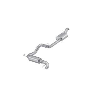 2021-Up Ford Bronco 2.3L/2.7L Aluminized Steel 3 Inch Cat-Back Single High Clearance Rear Exit Touring Armor Lite MBRP