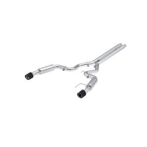 2024-Up For Mustang GT S650 5.0L Race Version Armor Pro T304SS 3 Inch Cat-Back Dual Split Rear With CF Tips MBRP