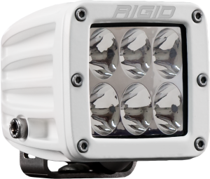 Hybrid Driving Surface Mount White Housing D-Series Pro RIGID Industries