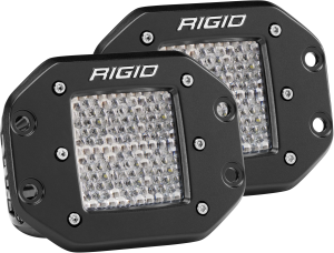 Diffused Flush Mount Pair D-Series Pro RIGID Industries