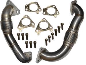 ATS Direct Replacement Up-Pipe Kit Fits 2001-2010 6.6L Duramax