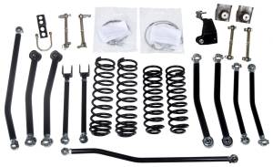 07-17 Jeep Wrangler JK 3 Inch Low Center of Gravity Lift Kit Front and Rear Daystar