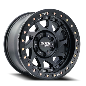 Dirty Life Race Wheels Enigma Race 9313 Matte Black 17X9 6-139.7 -38Mm 106Mm