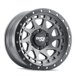 Dirty Life Race Wheels Enigma Pro 9311 Satin Graphite 17X9 8-165.1 -12Mm 130.8Mm