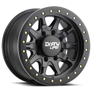 Dirty Life Race Wheels DT-2 9304 Satin Black 17X9 6-139.7 -12Mm 106Mm