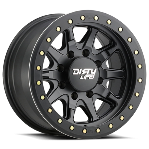 Dirty Life Race Wheels DT-2 9304 Satin Black 17X9 6-139.7 -12Mm 106Mm