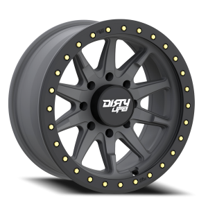 Dirty Life Race Wheels DT-2 9304 Satin Gunmetal 17X9 5-127 -12Mm 78.1Mm