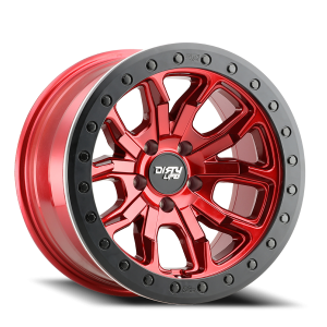 Dirty Life Race Wheels DT-1 9303 Crimson Candy Red 17X9 5-139.7 -12Mm 108Mm