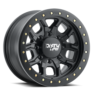 Dirty Life Race Wheels DT-1 9303 Satin Black 17X9 8-165.1 -12Mm 130.8Mm
