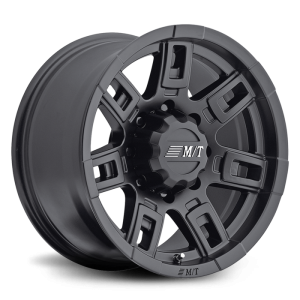 Sidebiter II 16X8 with 6X5.50 Bolt Pattern 4.500 Back Space Satin Black