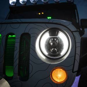 Project X Offroad - 7 Inch Headlight With 4K Wide Angle Camera For 07-18 Wrangler JK Project X Offroad - Image 4