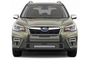 Scorpion Extreme Products - Forrester Front Winch Bumper Tactical Center Mount w/LED Double Row Light Bar 19-21 Subaru Forrester Scorpion Extreme - Image 3