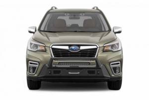Scorpion Extreme Products - Forrester Front Winch Bumper Tactical Center Mount w/LED Single Row Light Bar 19-21 Subaru Forrester Scorpion Extreme - Image 2